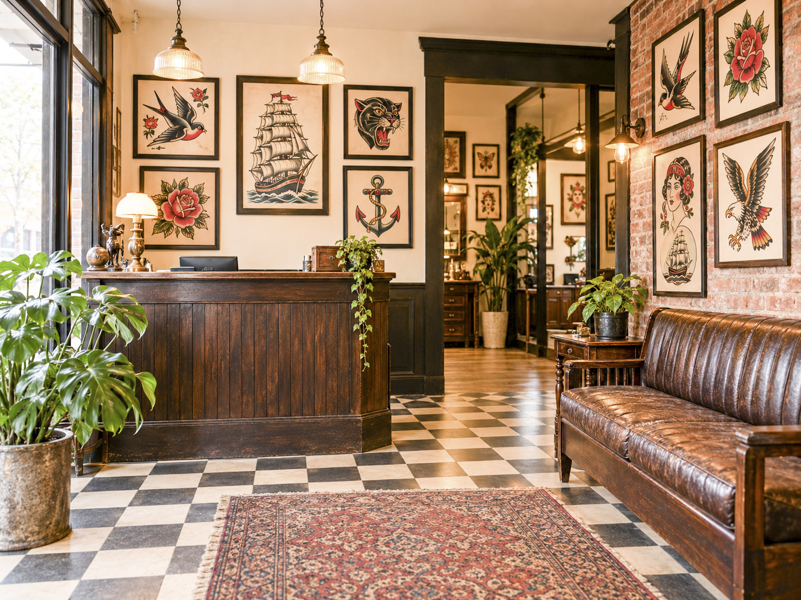 Tattoo Studio Lobby